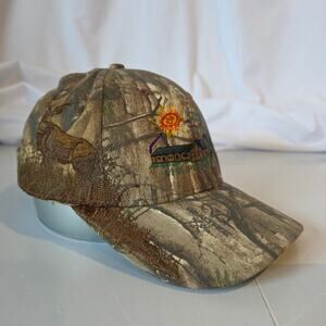 Dri Duck Camo Embroidered Montana Hunting Cap Strapback Retro 2006